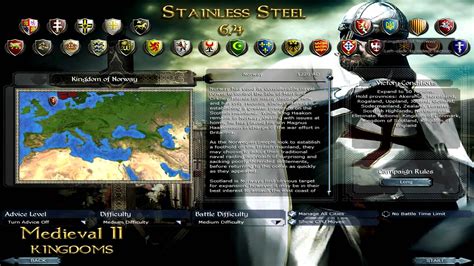 stainless steel mod medieval 2 steam|Stainless Steel mod for Medieval II: Total War: Kingdoms.